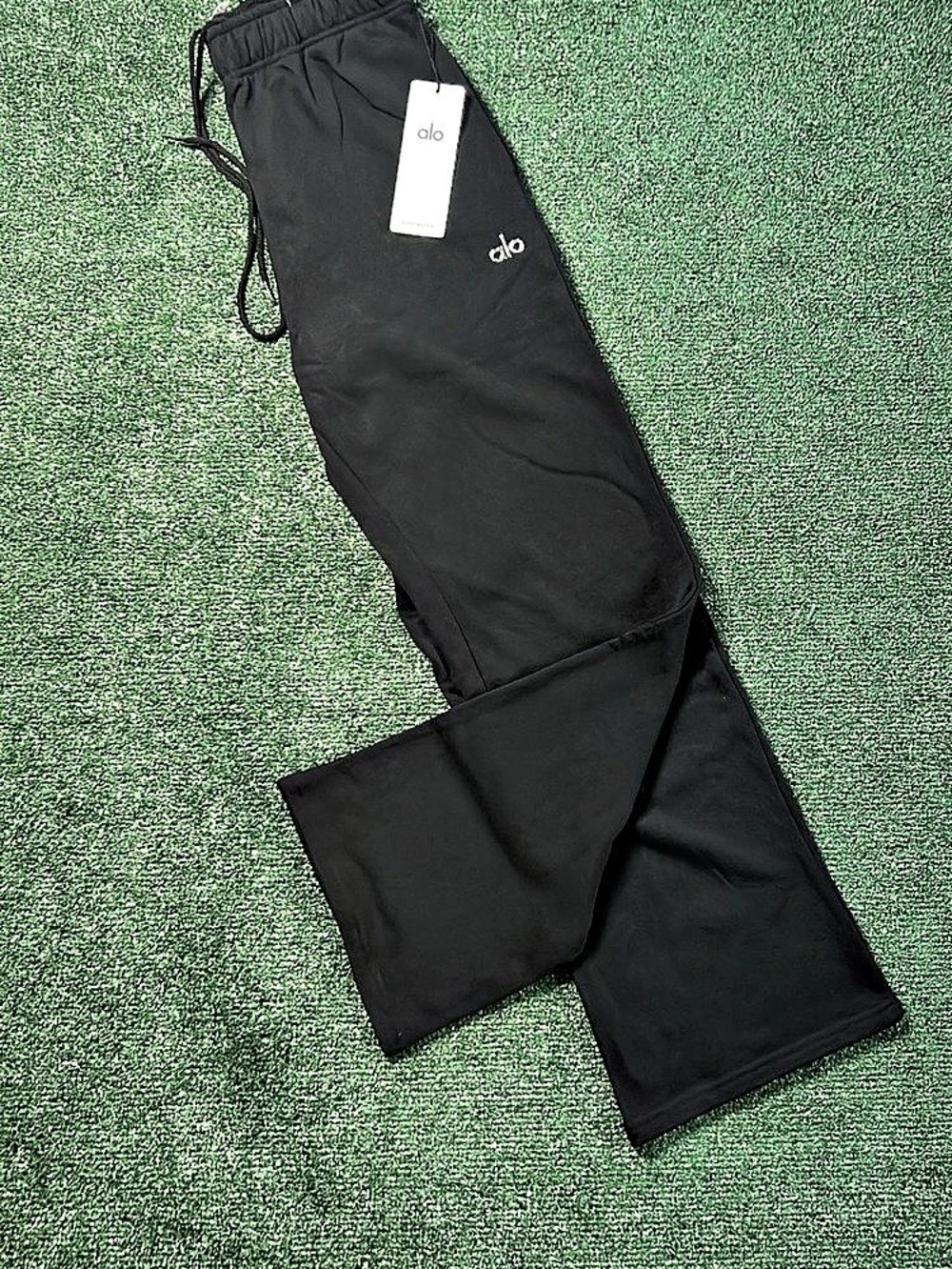 Alo Yoga Suit Up Trouser Black Track Pants